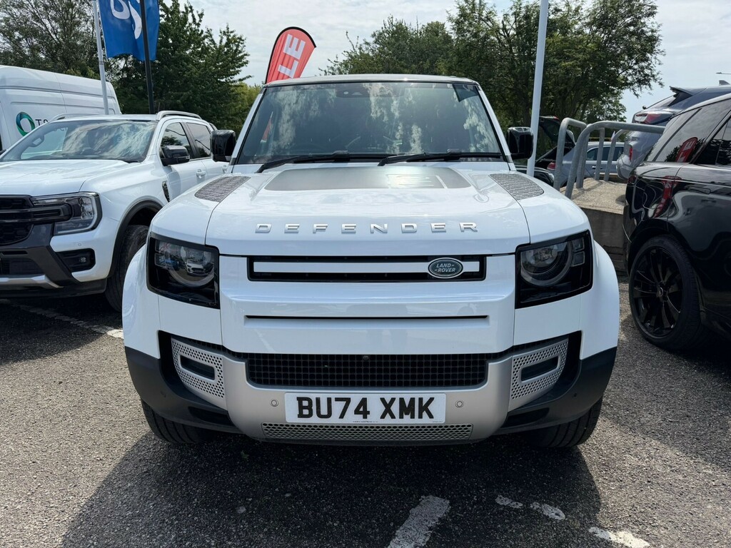 Land Rover Defender 110 Defender Estate 3.0 D250 S 110 BU74XMK White #2