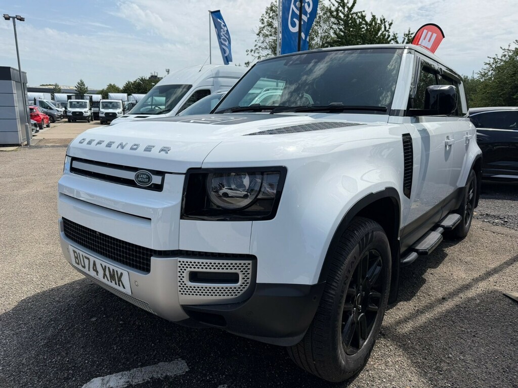 Land Rover Defender 110 Defender Estate 3.0 D250 S 110 BU74XMK White #3