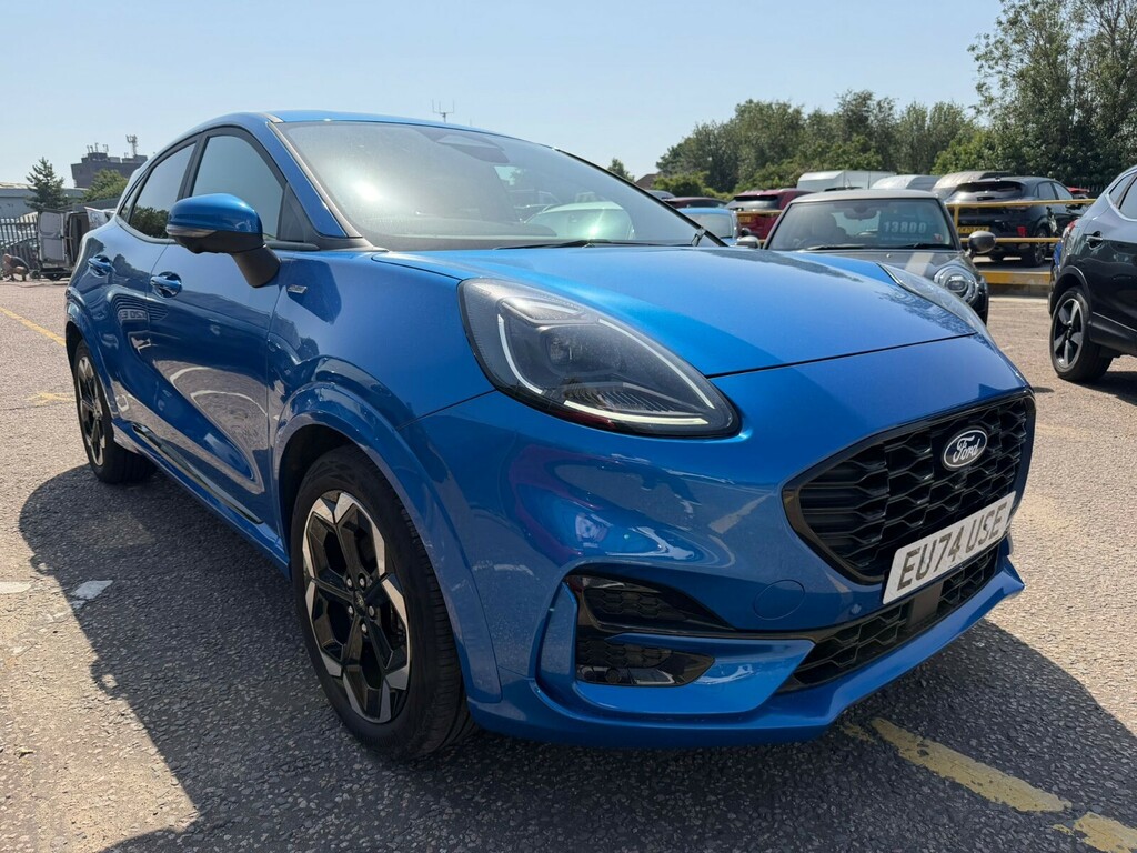 Ford Puma Puma Hatchback 1.0 Ecoboost Hybrid Mhev 155 St-lin EU74USE Blue #3