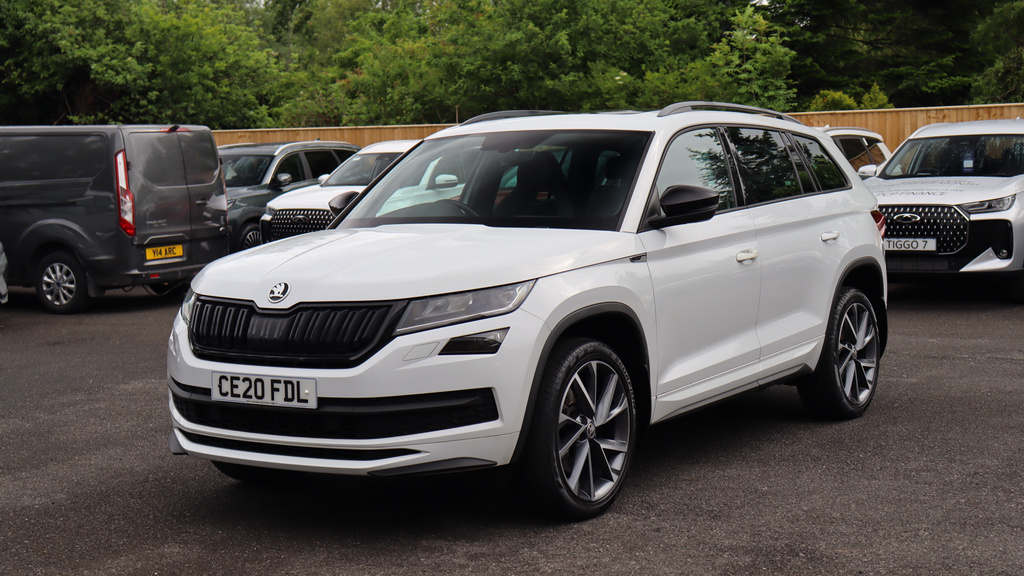 Skoda Kodiaq 1.5 Tsi Se White #14