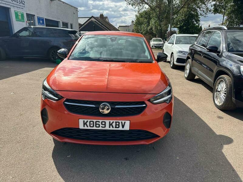 Vauxhall Corsa 1.2 Turbo Se Premium KO69KBV Orange #4