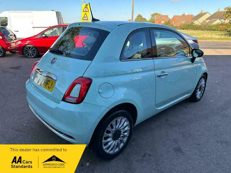 Fiat 500 1.2 Lounge Euro 6 ND67HFJ Green #3