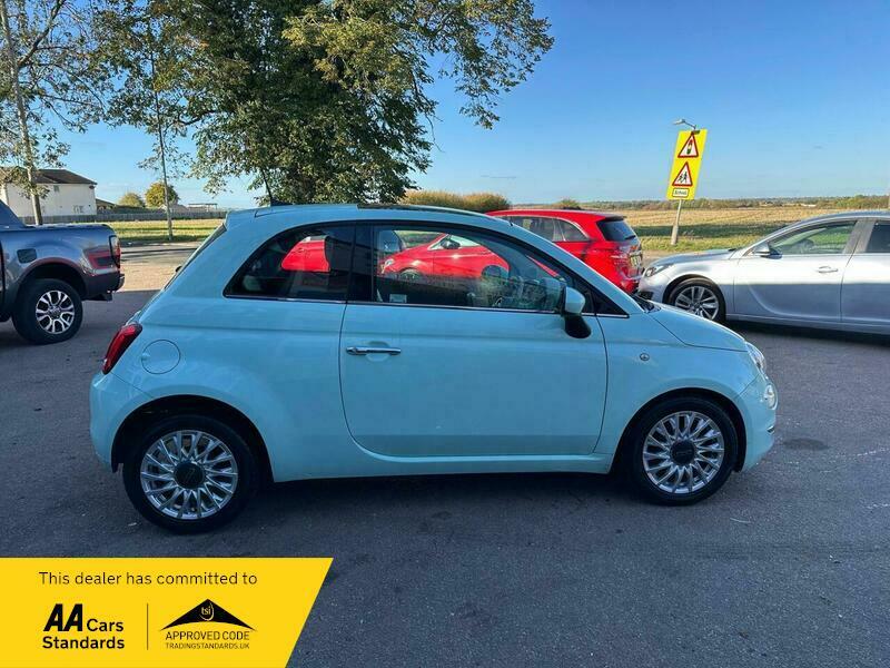 Fiat 500 1.2 Lounge Euro 6 ND67HFJ Green #4