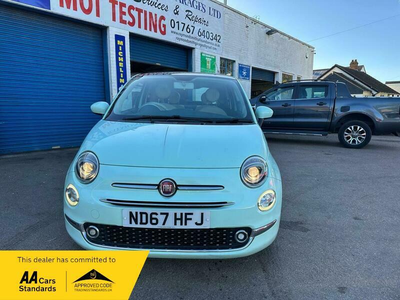 Fiat 500 1.2 Lounge Euro 6 ND67HFJ Green #2