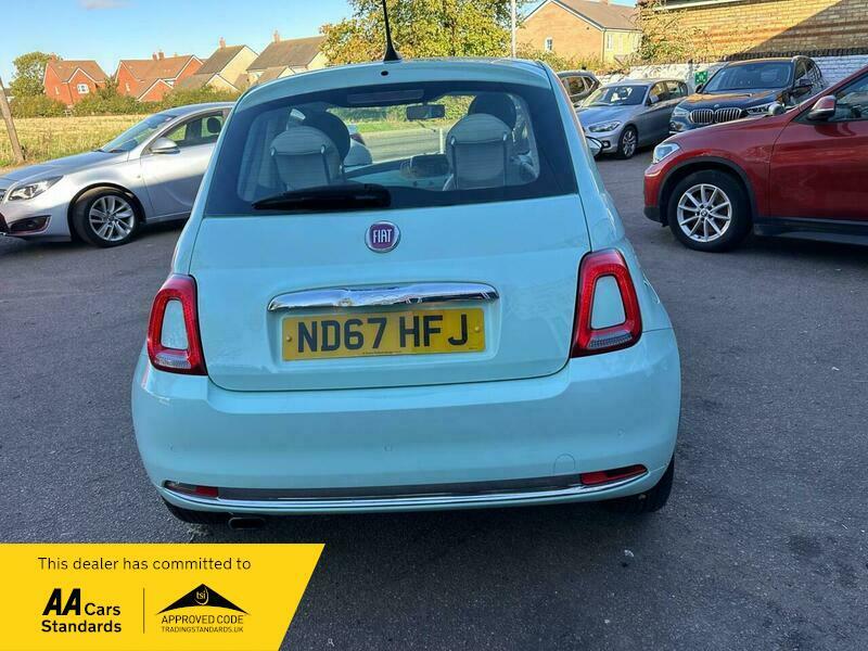 Fiat 500 1.2 Lounge Euro 6 ND67HFJ Green #6