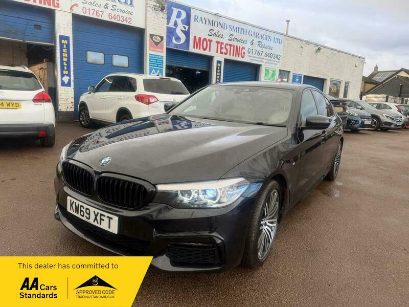 BMW 5 Series 2.0 520I Gpf M KW69XFT Black #3