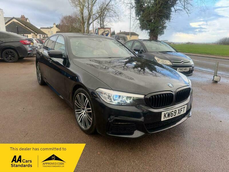 BMW 5 Series 2.0 520I Gpf M KW69XFT Black #5