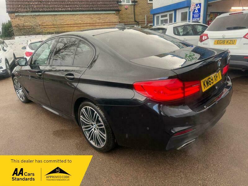 BMW 5 Series 2.0 520I Gpf M KW69XFT Black #6
