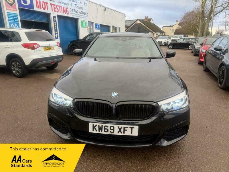 BMW 5 Series 2.0 520I Gpf M KW69XFT Black #4