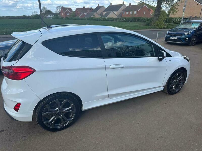 Ford Fiesta 1.0T Ecoboost St-line Euro EO18HZE White #6
