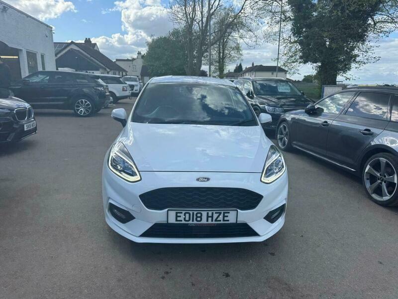 Ford Fiesta 1.0T Ecoboost St-line Euro EO18HZE White #2