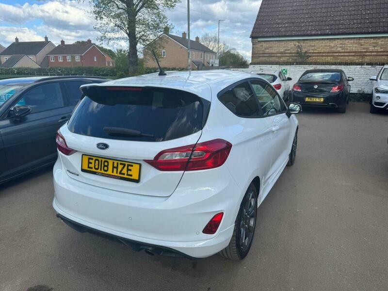 Ford Fiesta 1.0T Ecoboost St-line Euro EO18HZE White #5