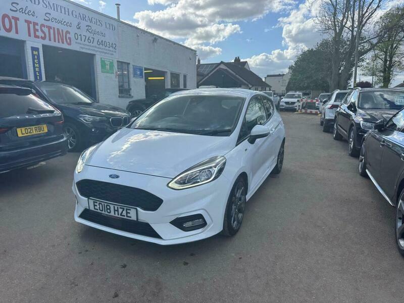 Ford Fiesta 1.0T Ecoboost St-line Euro EO18HZE White #3