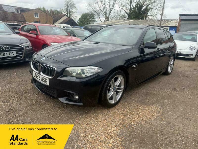 BMW 5 Series 2.0 520D M Sport Black