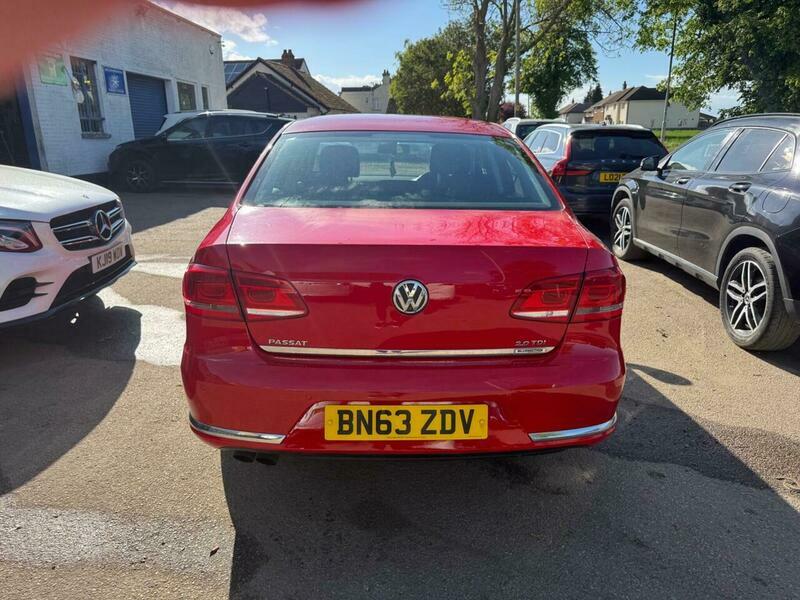 Volkswagen Passat 2.0 Tdi Bluemotion Tech BN63ZDV Red #3