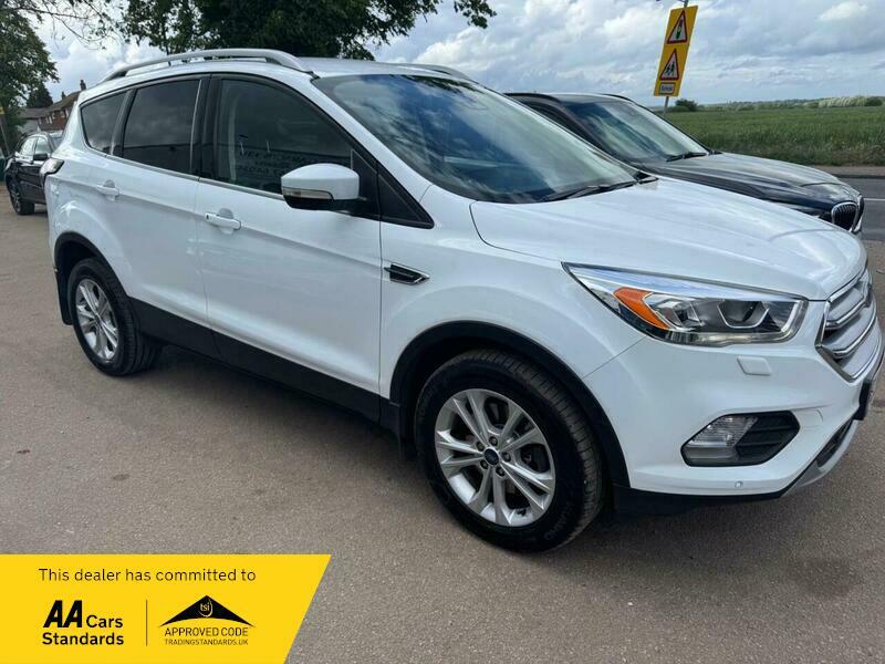 Ford Kuga 2.0 Tdci Titanium Euro EJ66KLZ White #6