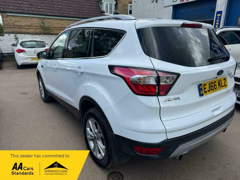 Ford Kuga 2.0 Tdci Titanium Euro EJ66KLZ White #3