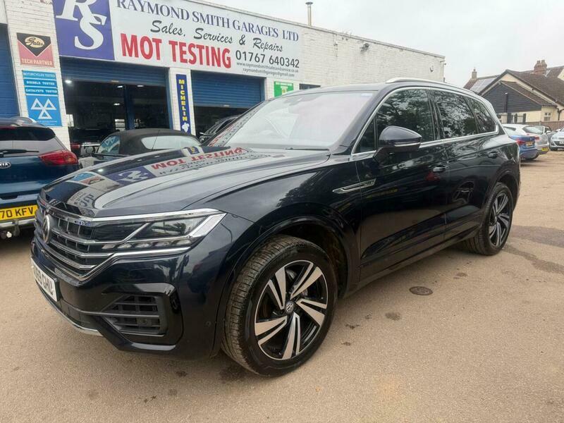 Volkswagen Touareg 3.0 Tdi V6 R-line AO69GHU Blue #2