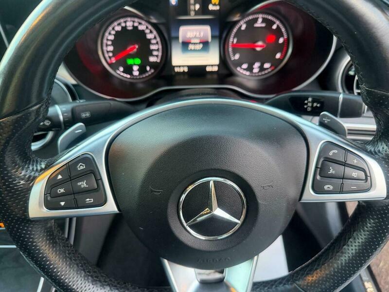 Mercedes-Benz C Class 2.1 D Amg Line Premium Plus Cabriolet G-tronic Blue #13