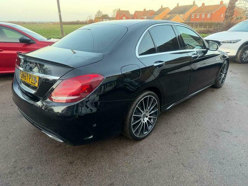 Mercedes-Benz C Class 2.1 D Amg Line Premium Plus Cabriolet G-tronic Blue #7