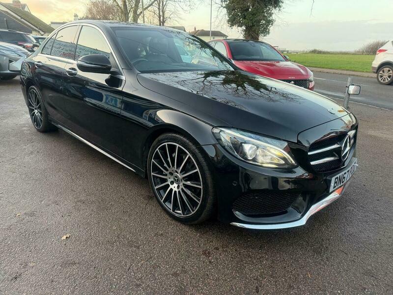 Mercedes-Benz C Class 2.1 D Amg Line Premium Plus Cabriolet G-tronic Blue #9
