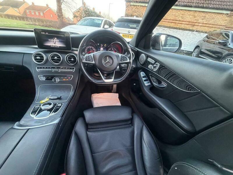 Mercedes-Benz C Class 2.1 D Amg Line Premium Plus Cabriolet G-tronic Blue #10