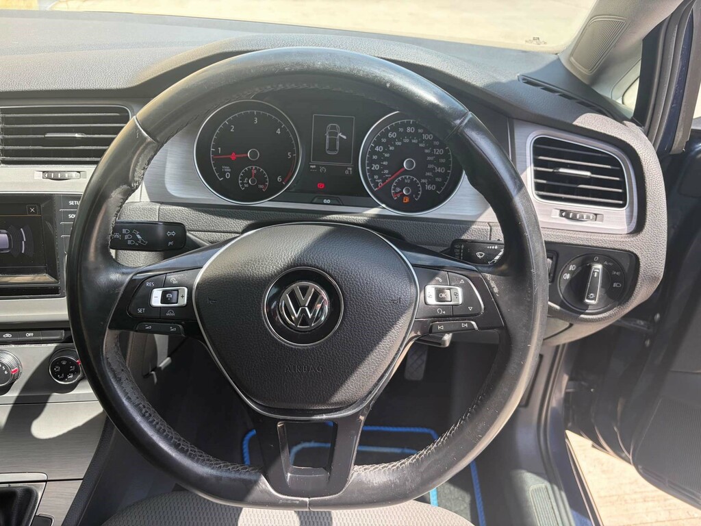 Volkswagen Golf 2015 2.0 Tsi Bluemotion Tech R Hatchback Petro Blue #14