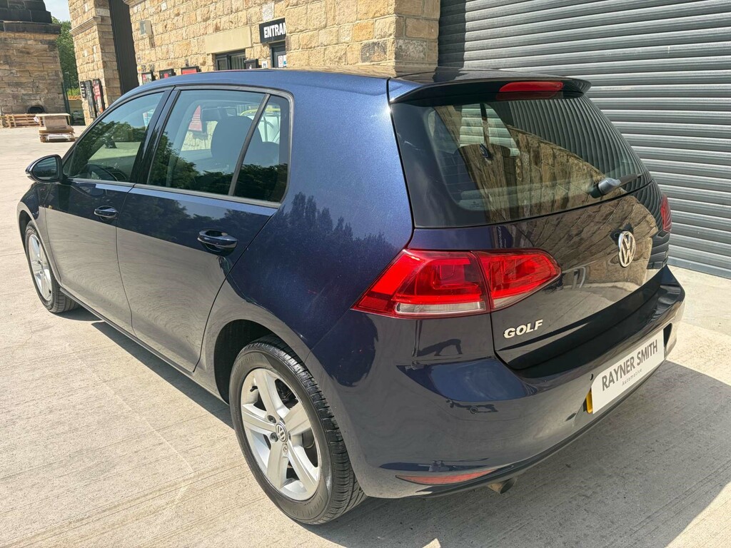 Volkswagen Golf 2015 2.0 Tsi Bluemotion Tech R Hatchback Petro Blue #7