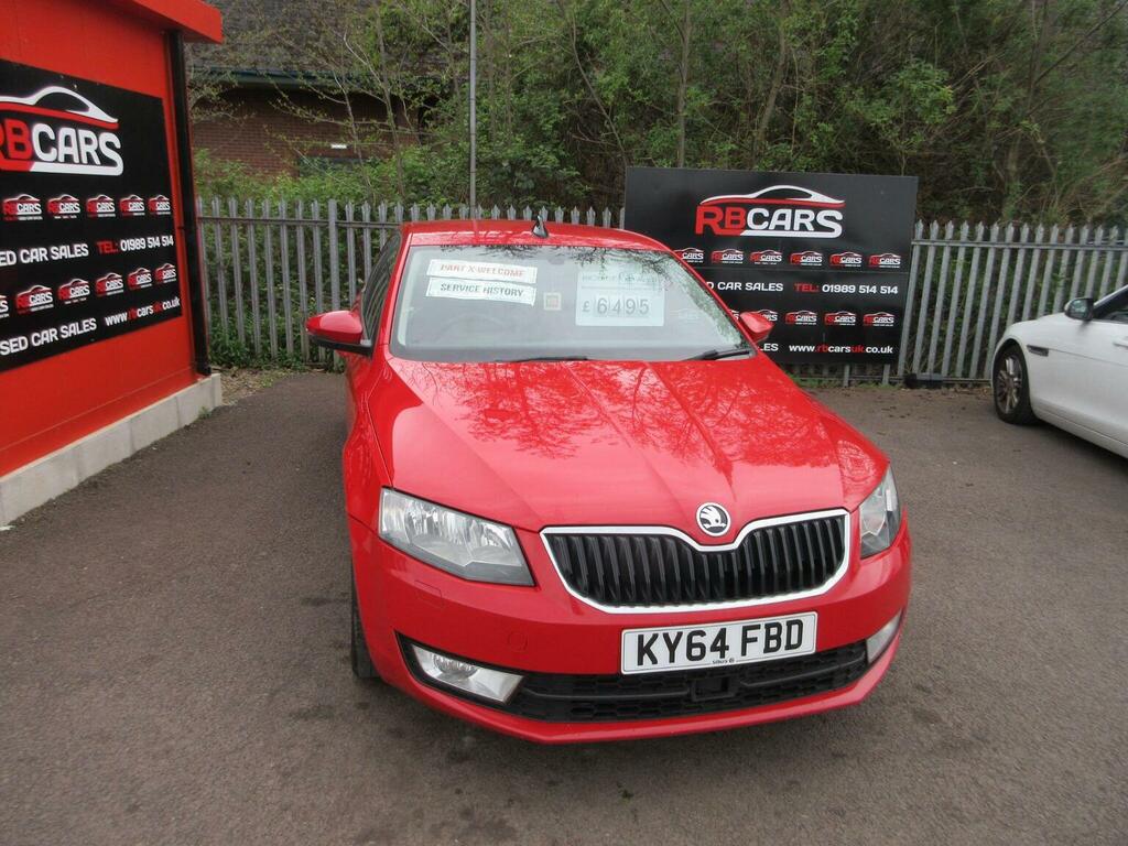 Skoda Octavia Hatchback 2.0 Tdi Elegance Euro 5 Ss 2014 Red