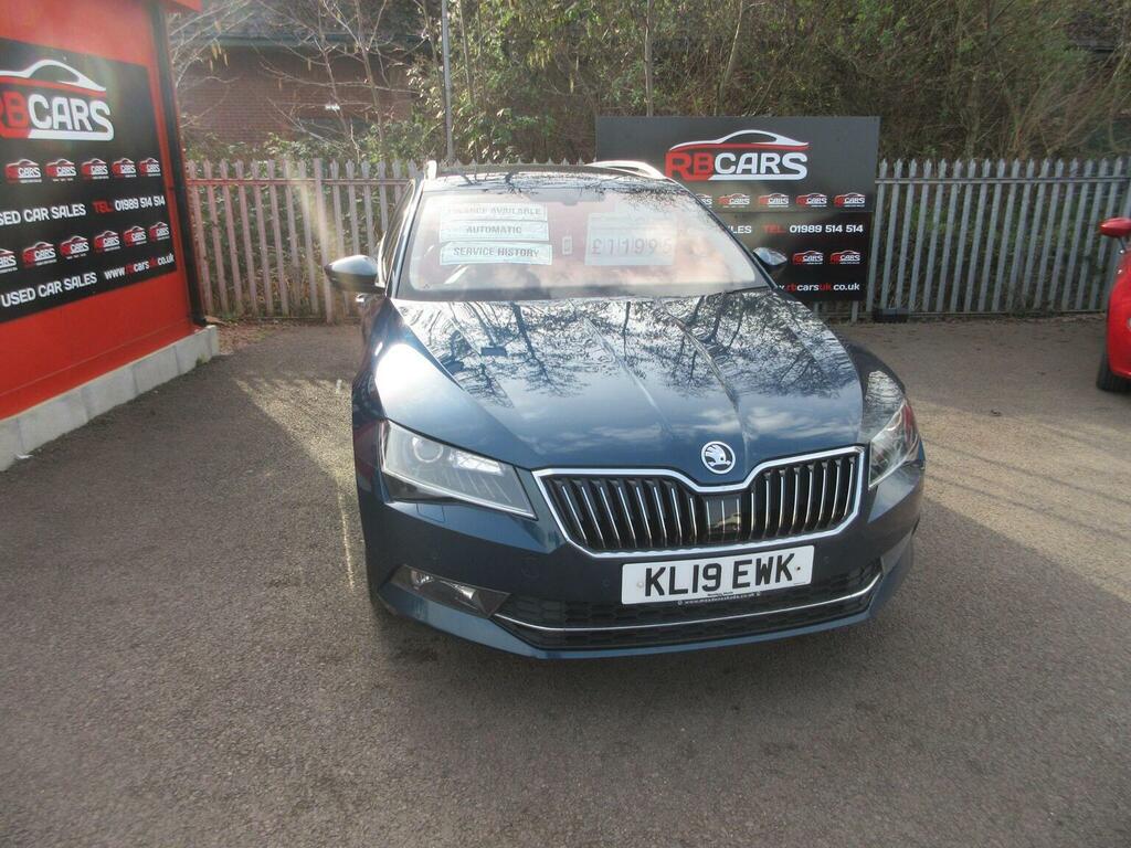 Skoda Superb Estate 2.0 Tdi Se L Executive Dsg Euro 6 Ss Blue