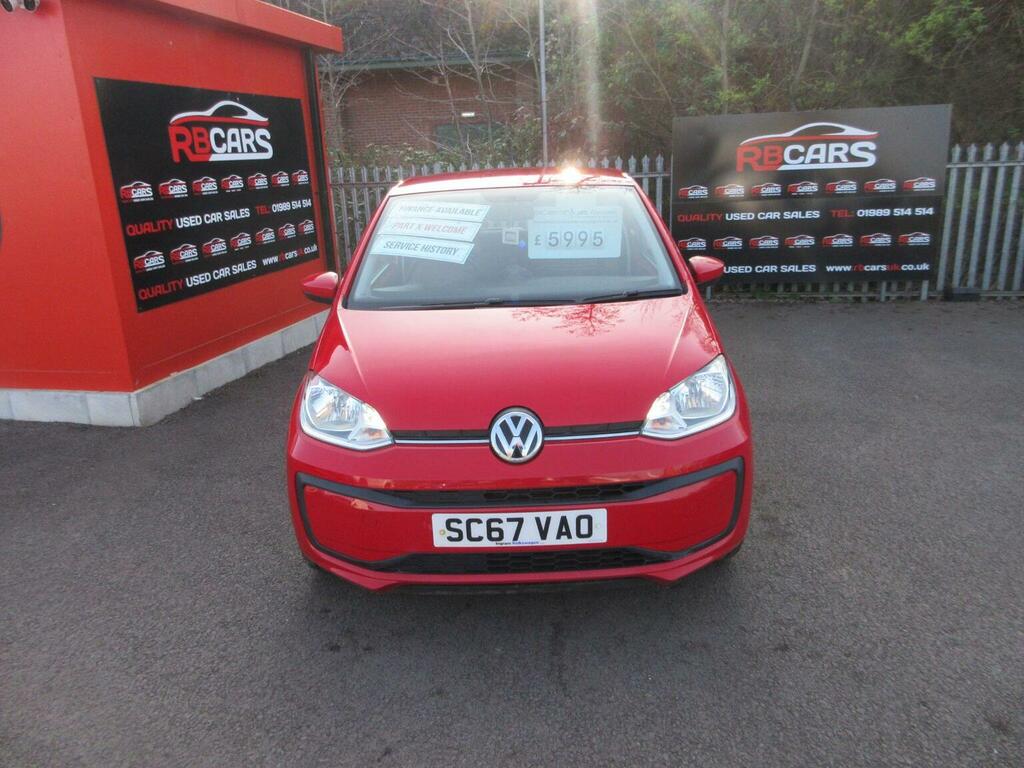 Volkswagen Up Hatchback 1.0 Move Up Euro 6 Ss 201767 SC67VAO Red #2