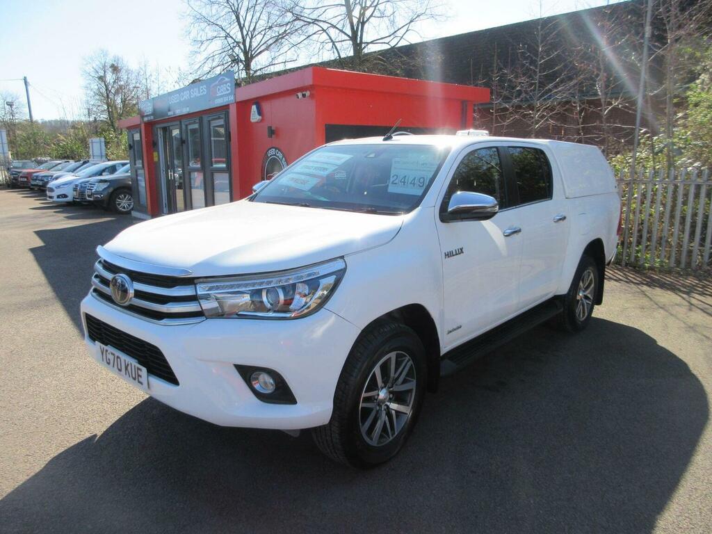 Toyota HILUX Pickup 2.4 D-4d Invincible 4Wd Euro 6 Ss 4 White #3