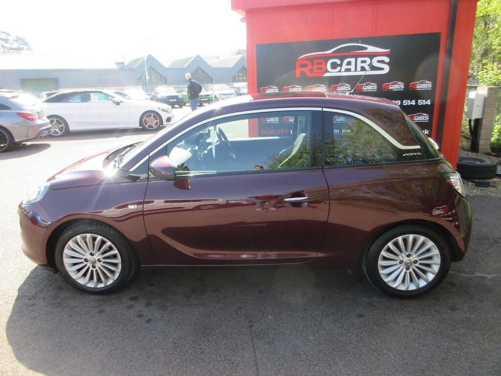 Vauxhall Adam Hatchback 1.2I Glam Euro 6 201565 SD65KWV Red #3