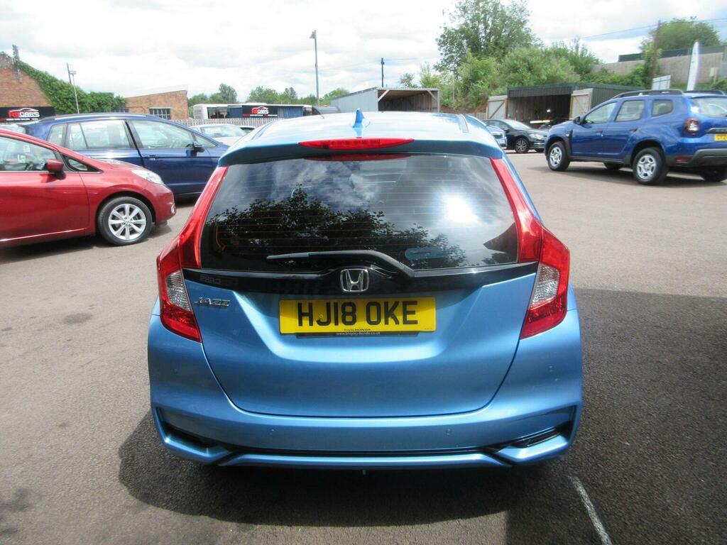 Honda Jazz Hatchback 1.3 I-vtec Se Navi Euro 6 Ss 201 HJ18OKE Blue #6