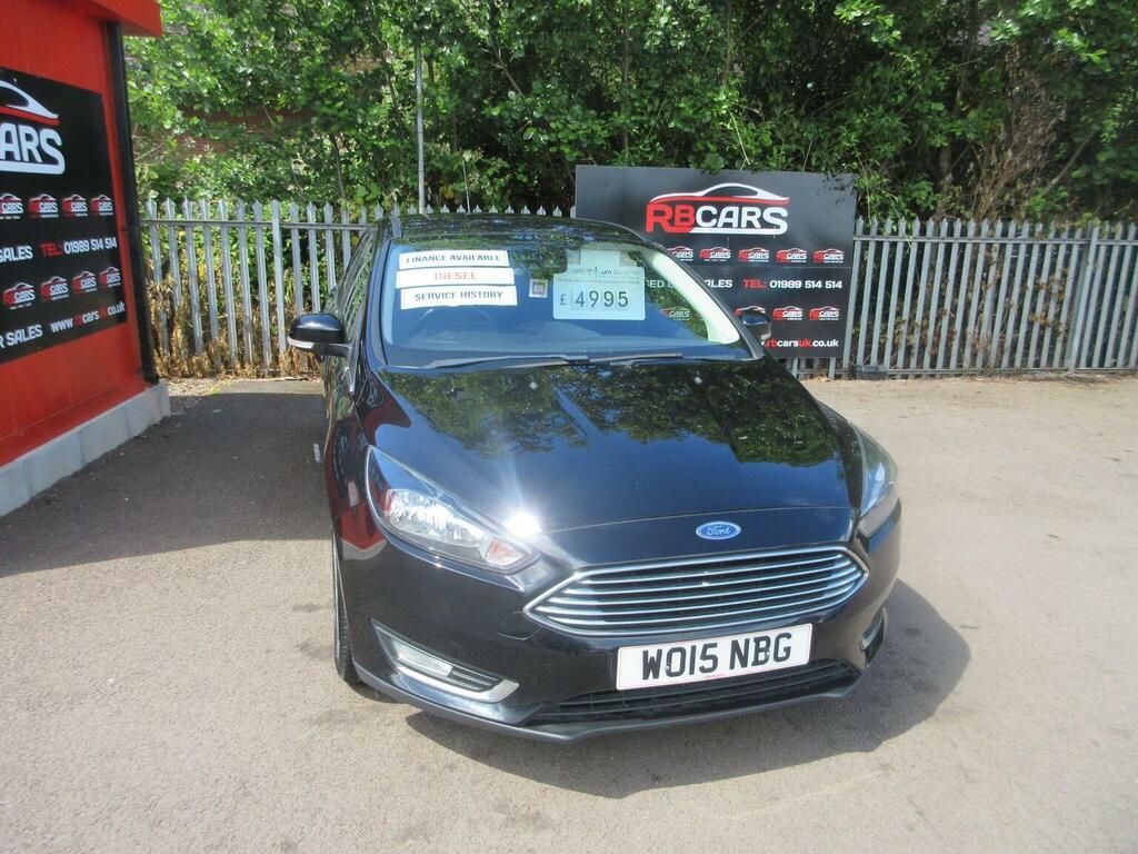 Ford Focus Hatchback 1.5 Tdci Titanium Euro 6 Ss 2015 Black