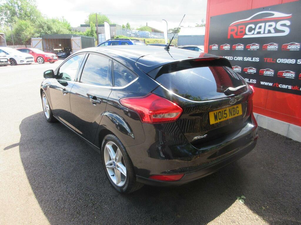 Ford Focus Hatchback 1.5 Tdci Titanium Euro 6 Ss 2015 WO15NBG Black #5