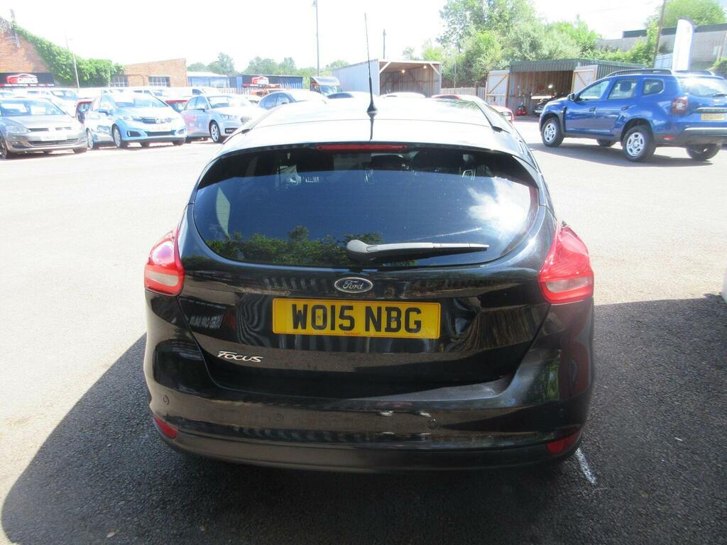 Ford Focus Hatchback 1.5 Tdci Titanium Euro 6 Ss 2015 WO15NBG Black #6
