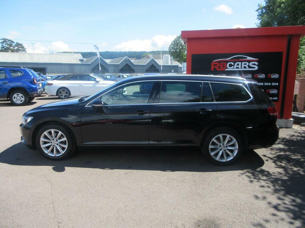 Volkswagen Passat Estate 2.0 Tdi Se Business Euro 6 Ss 2017 HG17FKX Black #4