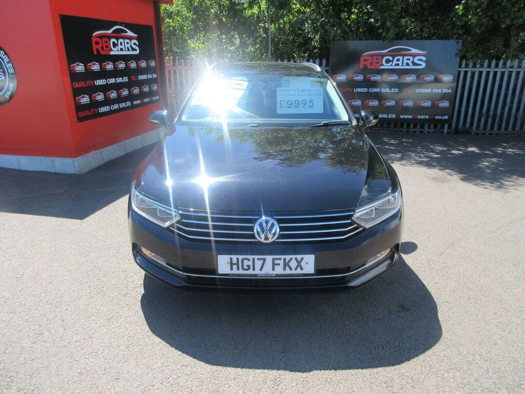 Volkswagen Passat Estate 2.0 Tdi Se Business Euro 6 Ss 2017 HG17FKX Black #2