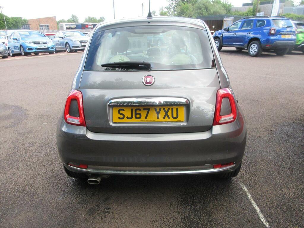 Fiat 500 Hatchback 1.2 Lounge Euro 6 Ss 201767 SJ67YXU Grey #5