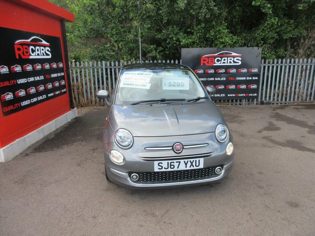Fiat 500 Hatchback 1.2 Lounge Euro 6 Ss 201767 Grey