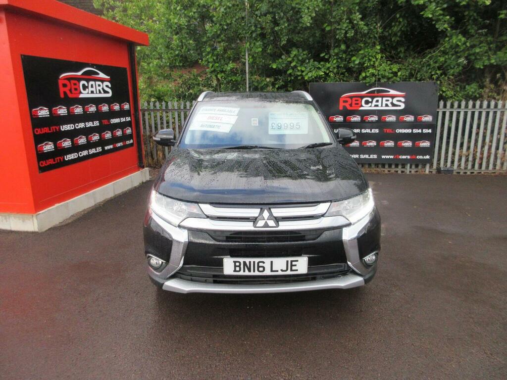 Mitsubishi Outlander 2.2 Di-d Gx4 4Wd Euro 6 Black #2