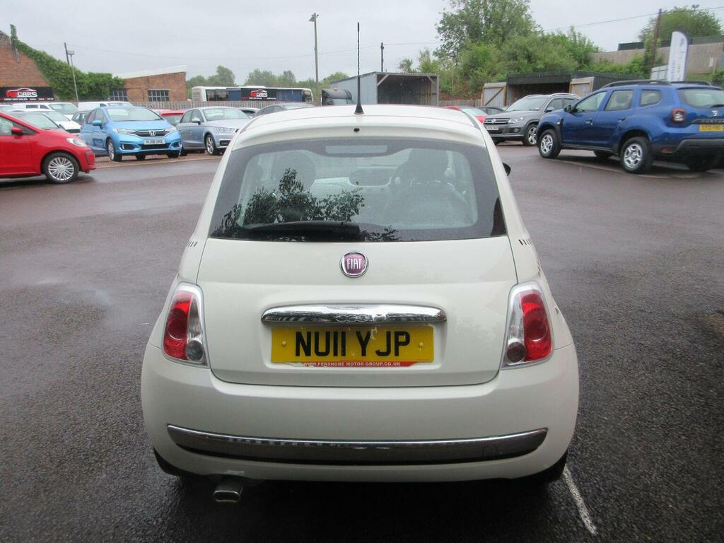 Fiat 500 1.2 Lounge Euro 5 Ss White #6