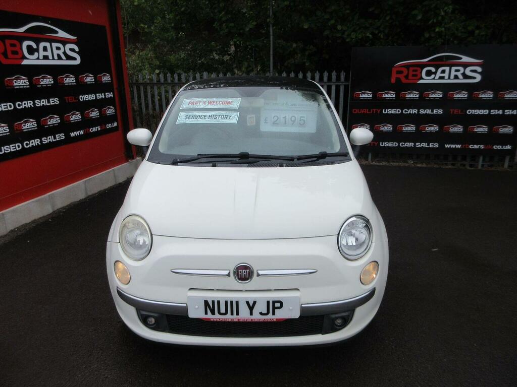 Fiat 500 1.2 Lounge Euro 5 Ss White #2