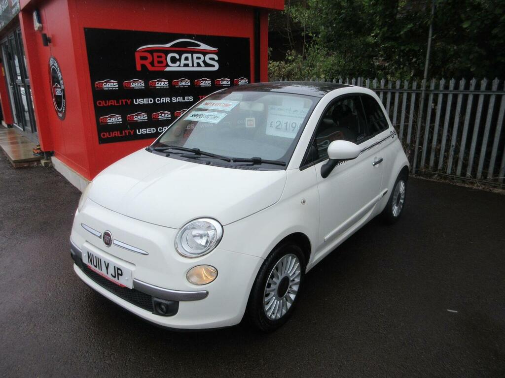 Fiat 500 1.2 Lounge Euro 5 Ss White #3