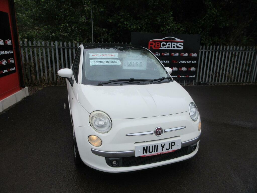 Fiat 500 1.2 Lounge Euro 5 Ss White