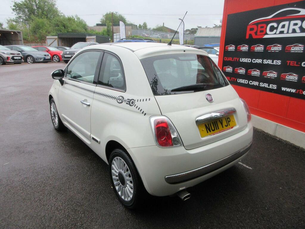 Fiat 500 1.2 Lounge Euro 5 Ss White #5