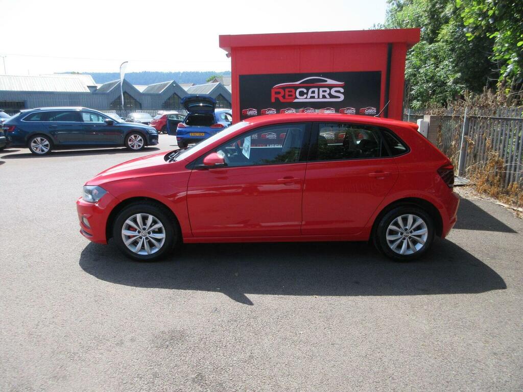 Volkswagen Polo Hatchback 1.0 Tsi Se Euro 6 Ss 201818 DA18HZV Red #4