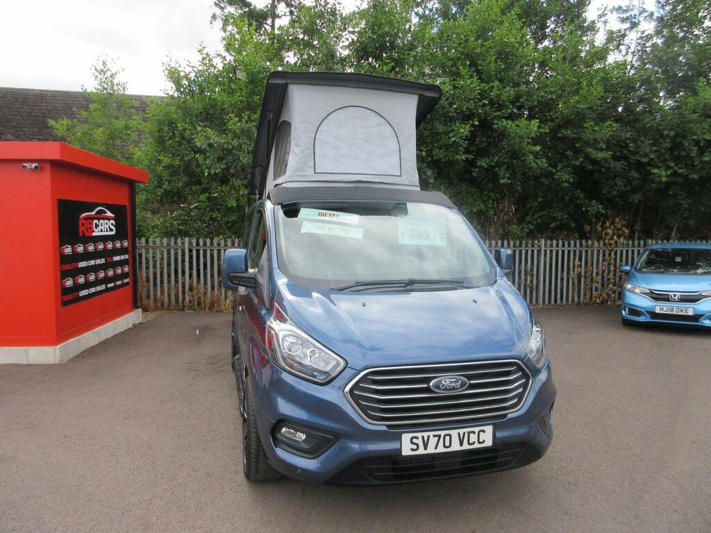 Ford Transit Custom Panel Van 2.0 280 Ecoblue Limited L1 H1 Euro 6 S Blue