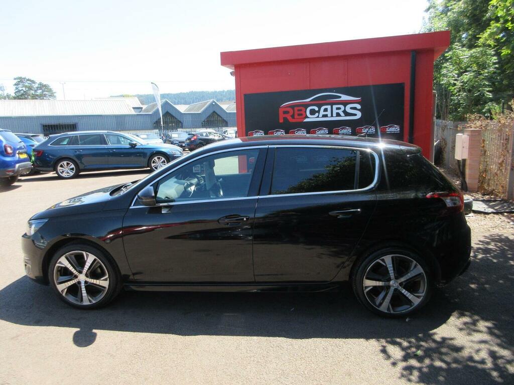 Peugeot 308 Hatchback 1.6 Bluehdi Gt Line Euro 6 Ss 20 KR66VPW Black #4